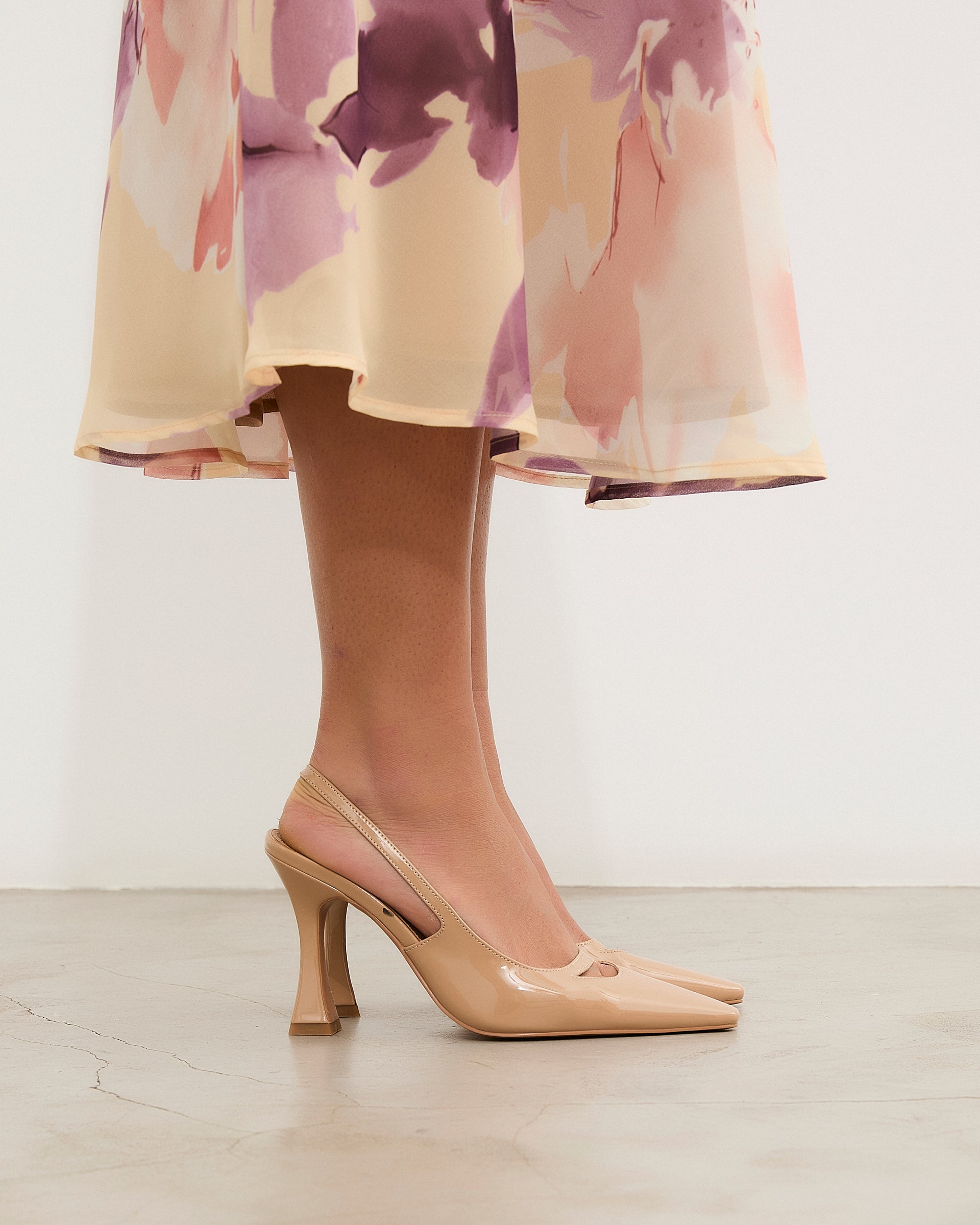 Mim shoes Tacón cerrado DINNA NUDE