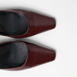 Mim shoes Tacón cerrado KOKO BURDEOS