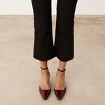 Mim shoes Tacón cerrado KOKO BURDEOS