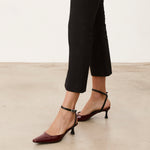 Mim shoes Tacón cerrado KOKO BURDEOS