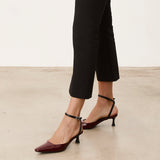 Mim shoes Tacón cerrado KOKO BURDEOS