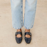 Mim shoes Zapato plano DOVI AZUL MARINO