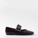 Mim shoes Zapato plano DOVI CHOCOLATE