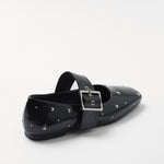 Mim shoes Zapato plano DOVI NEGRO TACHAS