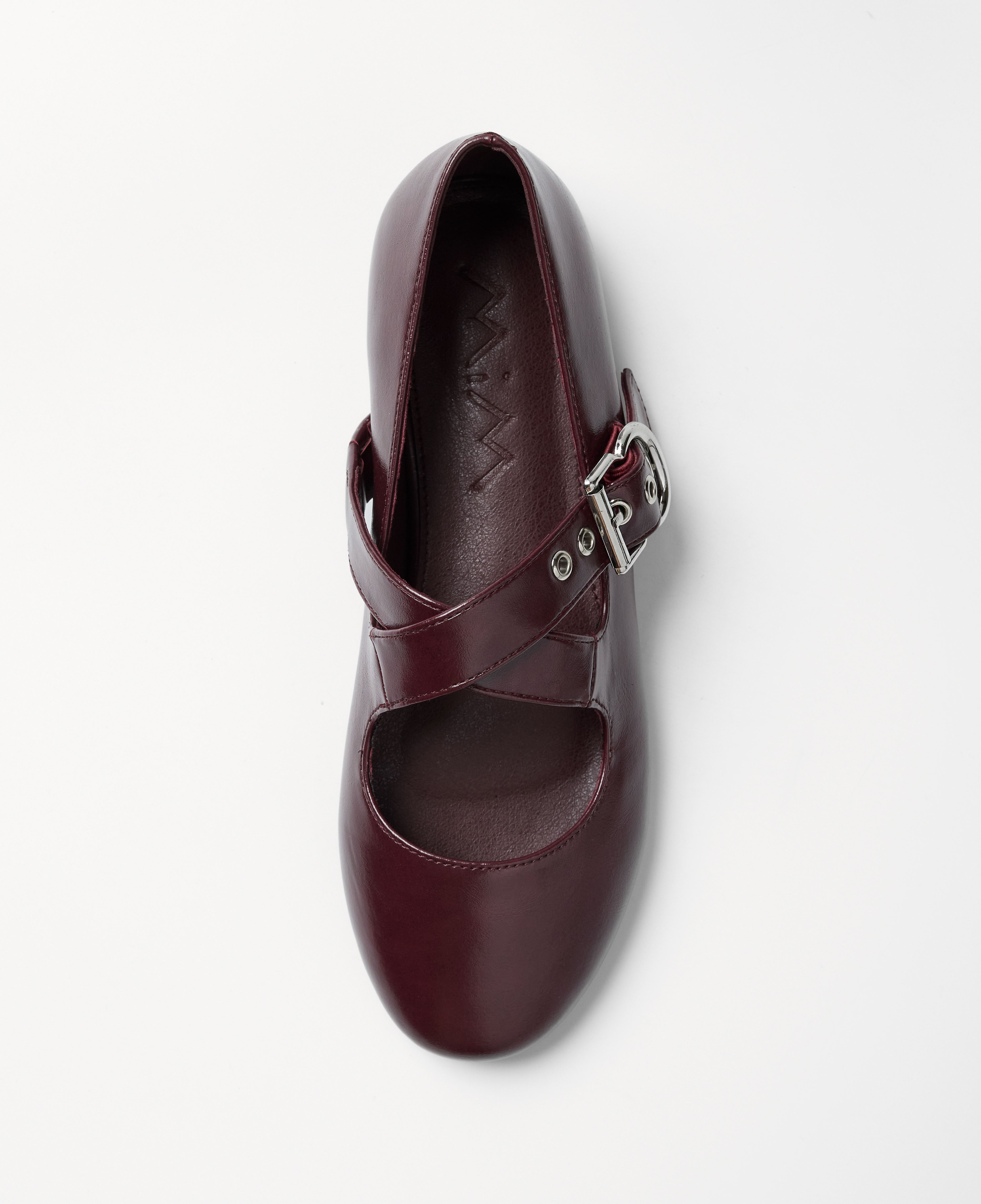 Mim shoes Zapato plano FLO BURDEOS