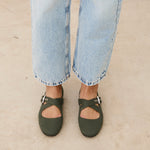 Mim shoes Zapato plano FLO KAKI