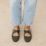 Mim shoes Zapato plano FLO KAKI