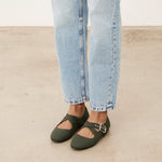 Mim shoes Zapato plano FLO KAKI