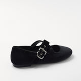 Mim shoes Zapato plano FLO NEGRO VELVET