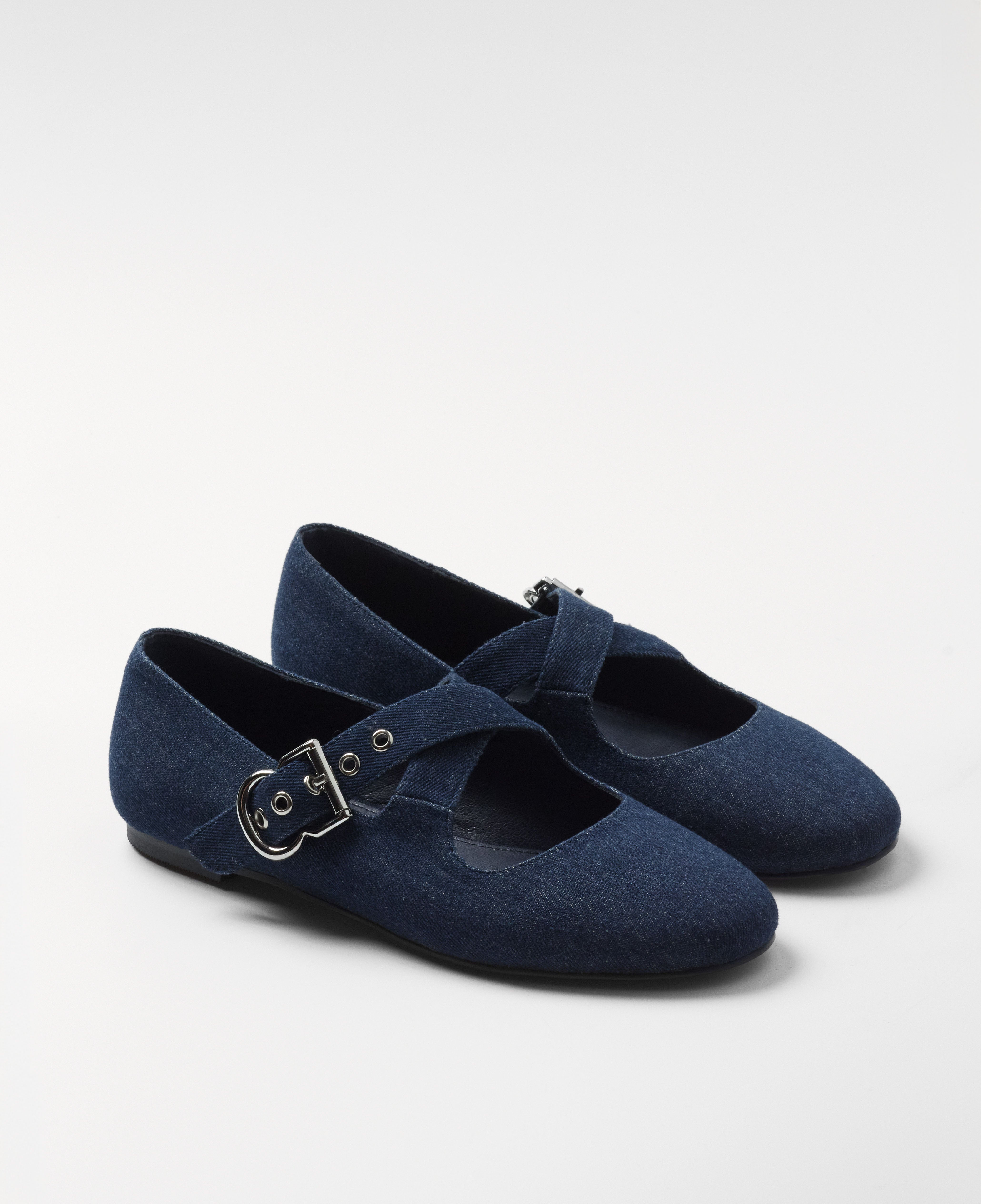 Mim shoes Zapato plano FLO VAQUERO