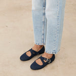 Mim shoes Zapato plano FLO VAQUERO