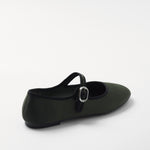 Mim shoes Zapato plano LIBE OLIVA SATIN