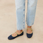 Mim shoes Zapato plano LIBE VAQUERO