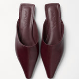 Mim shoes Zapato plano PASH BURDEOS