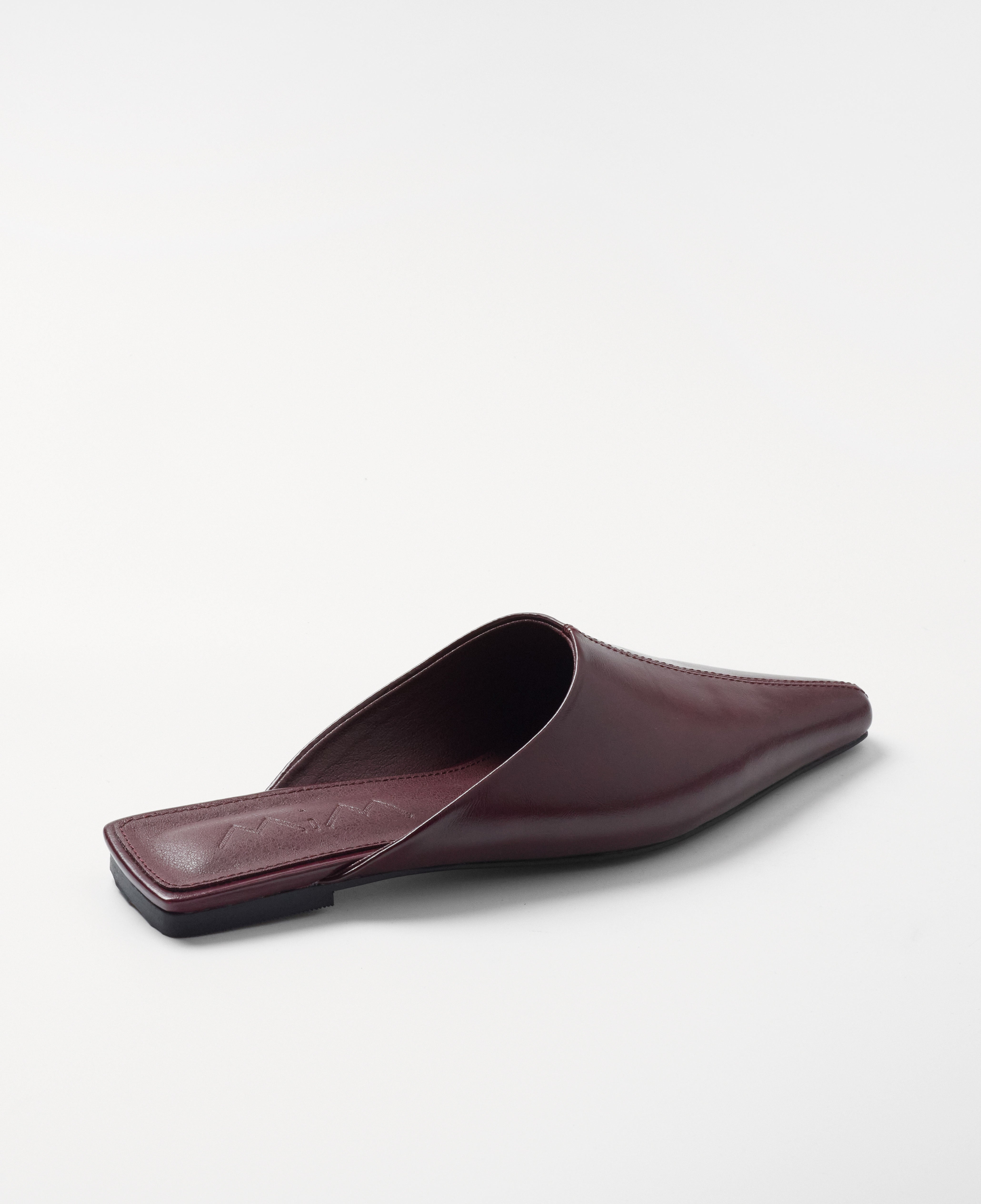 Mim shoes Zapato plano PASH BURDEOS