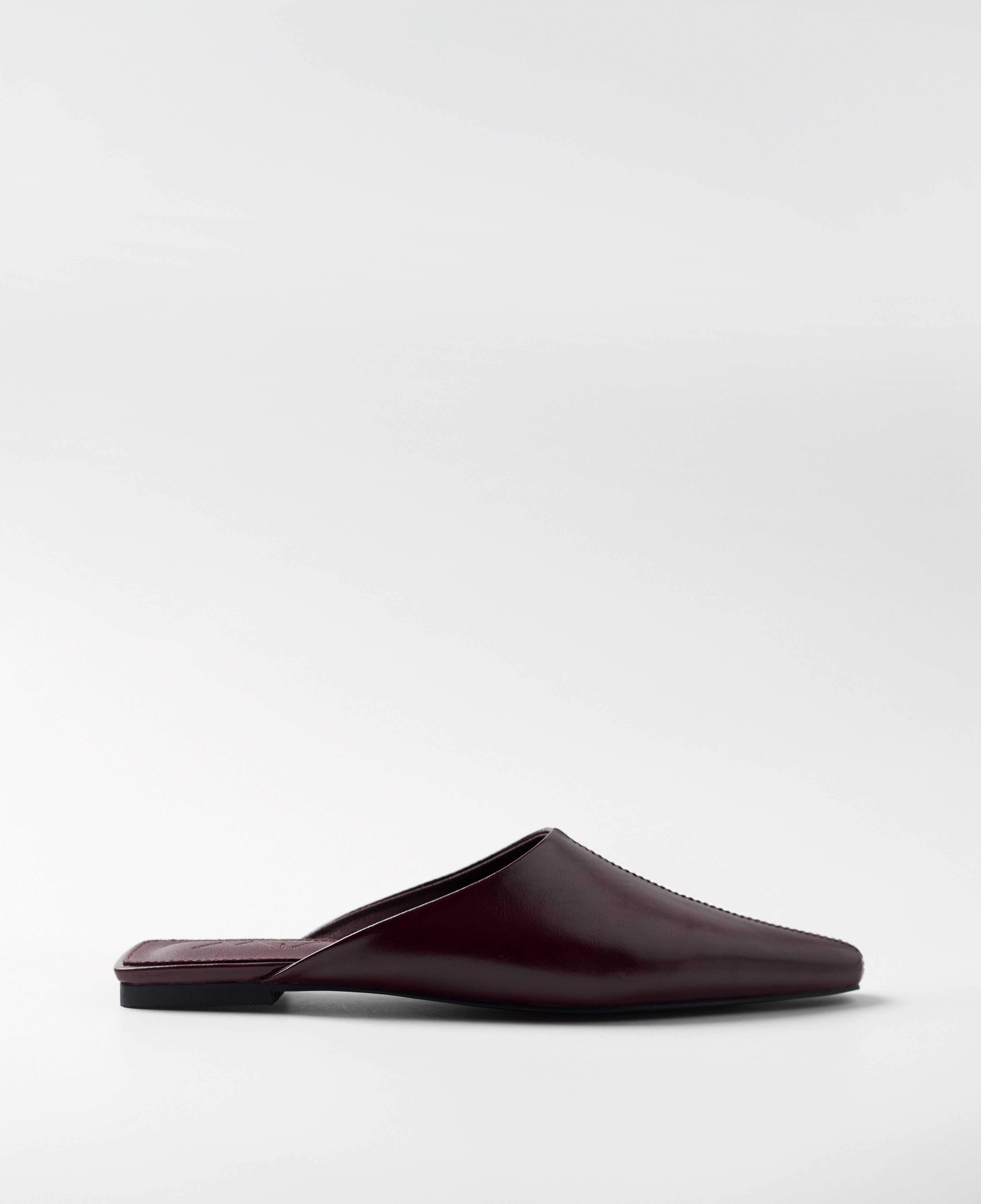 Mim shoes Zapato plano PASH BURDEOS