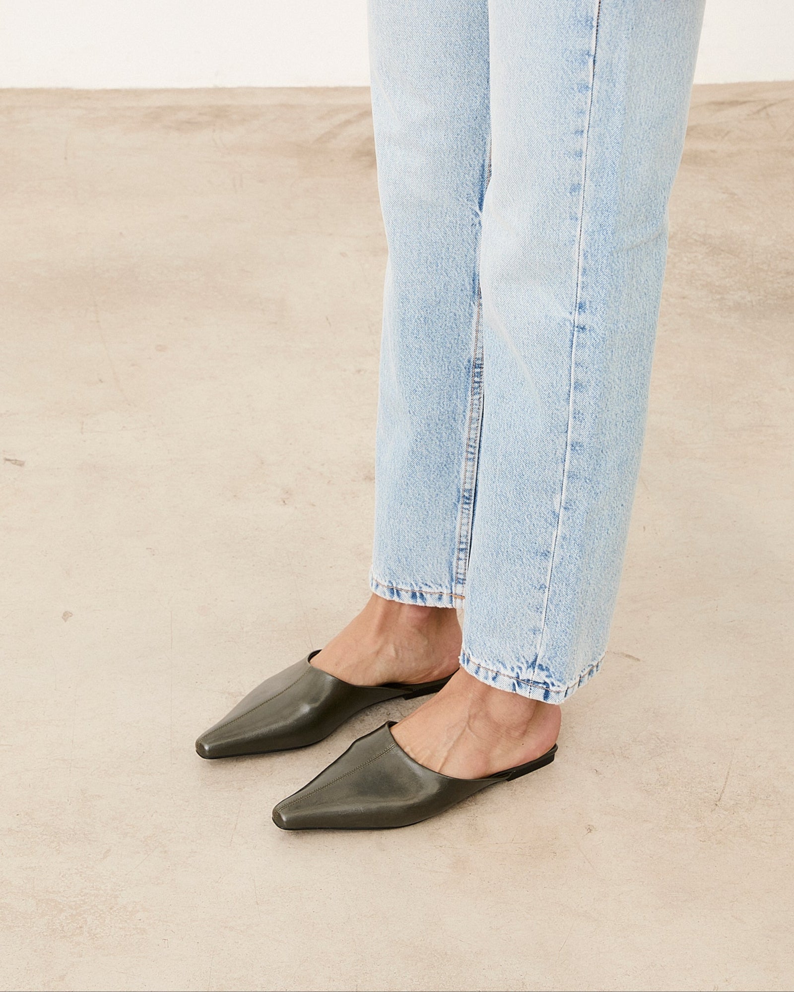 Mim shoes Zapato plano PASH KAKI