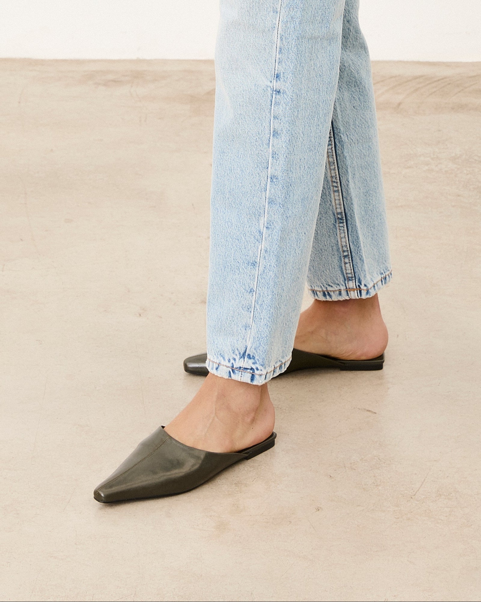 Mim shoes Zapato plano PASH KAKI