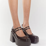 MIM Tacón cerrado AVA CHOCOLATE