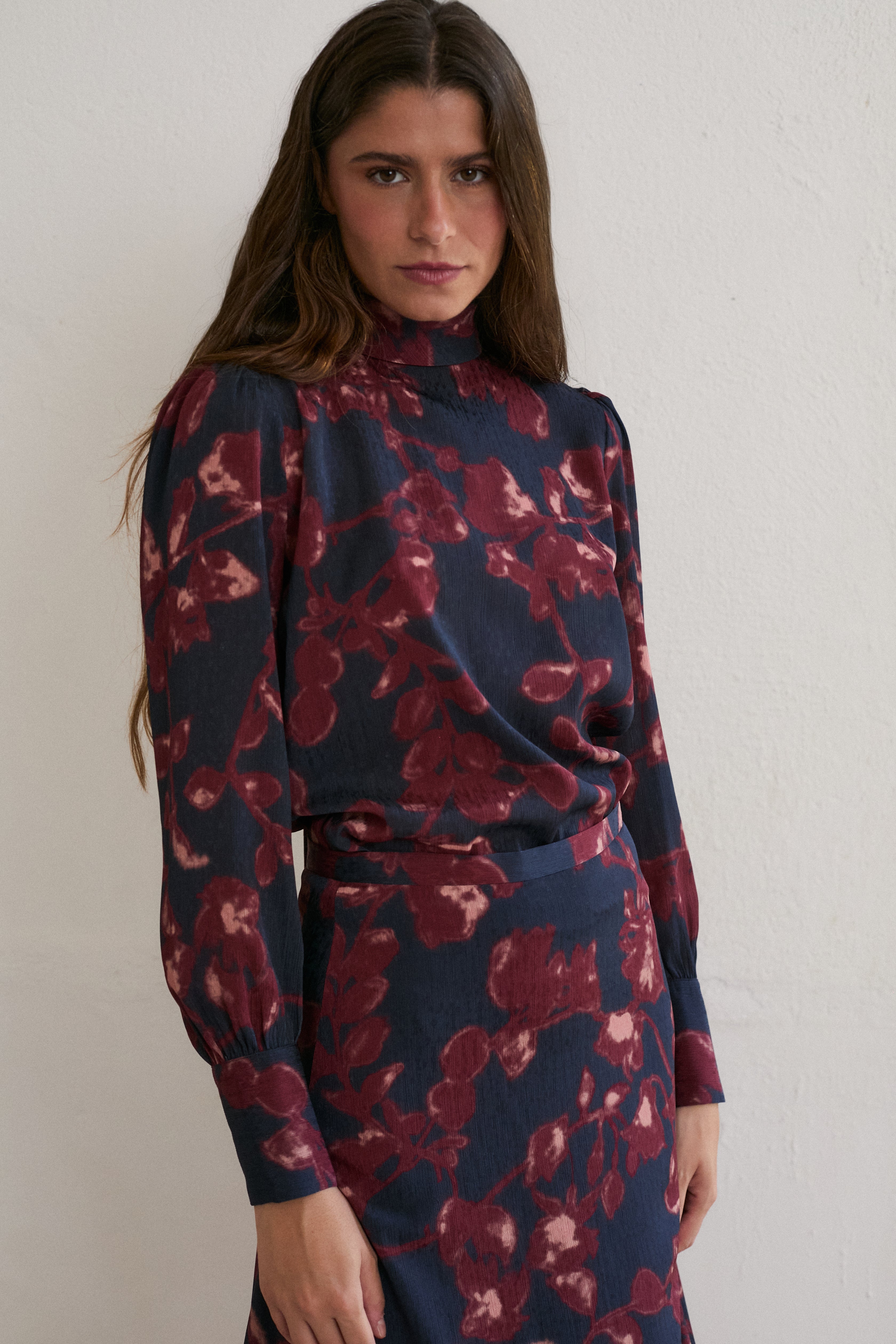 MIM Top BLUSA VIVI AZUL MARINO