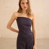 MIM Top TOP KUT AZUL MARINO