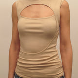 MIM Top TOP SYRUP BEIGE