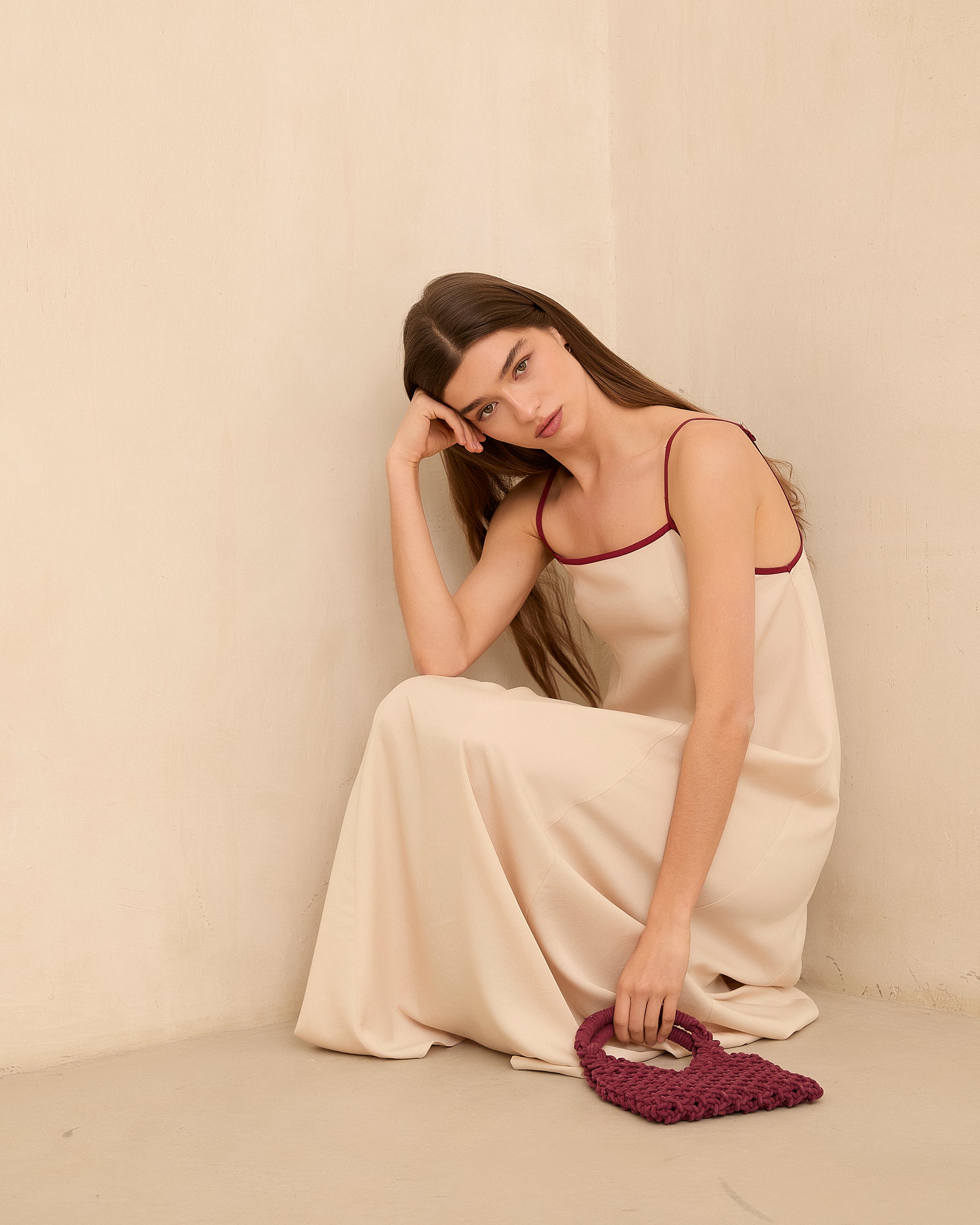 MIM Vestido VESTIDO LYNN BEIGE