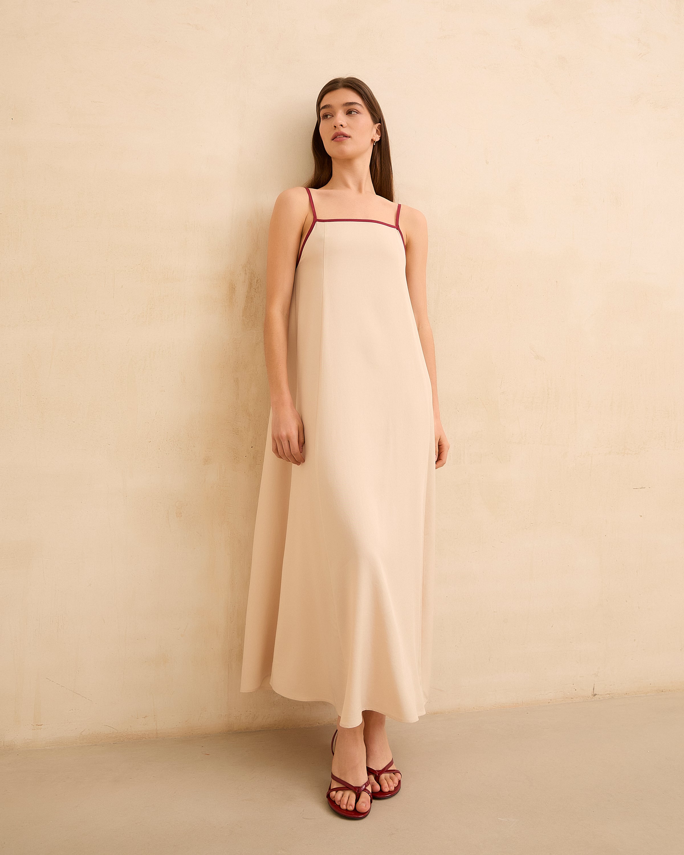 MIM Vestido VESTIDO LYNN BEIGE