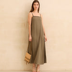 MIM Vestido VESTIDO LYNN KAKI