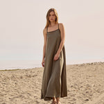 MIM Vestido VESTIDO LYNN KAKI