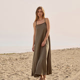 MIM Vestido VESTIDO LYNN KAKI