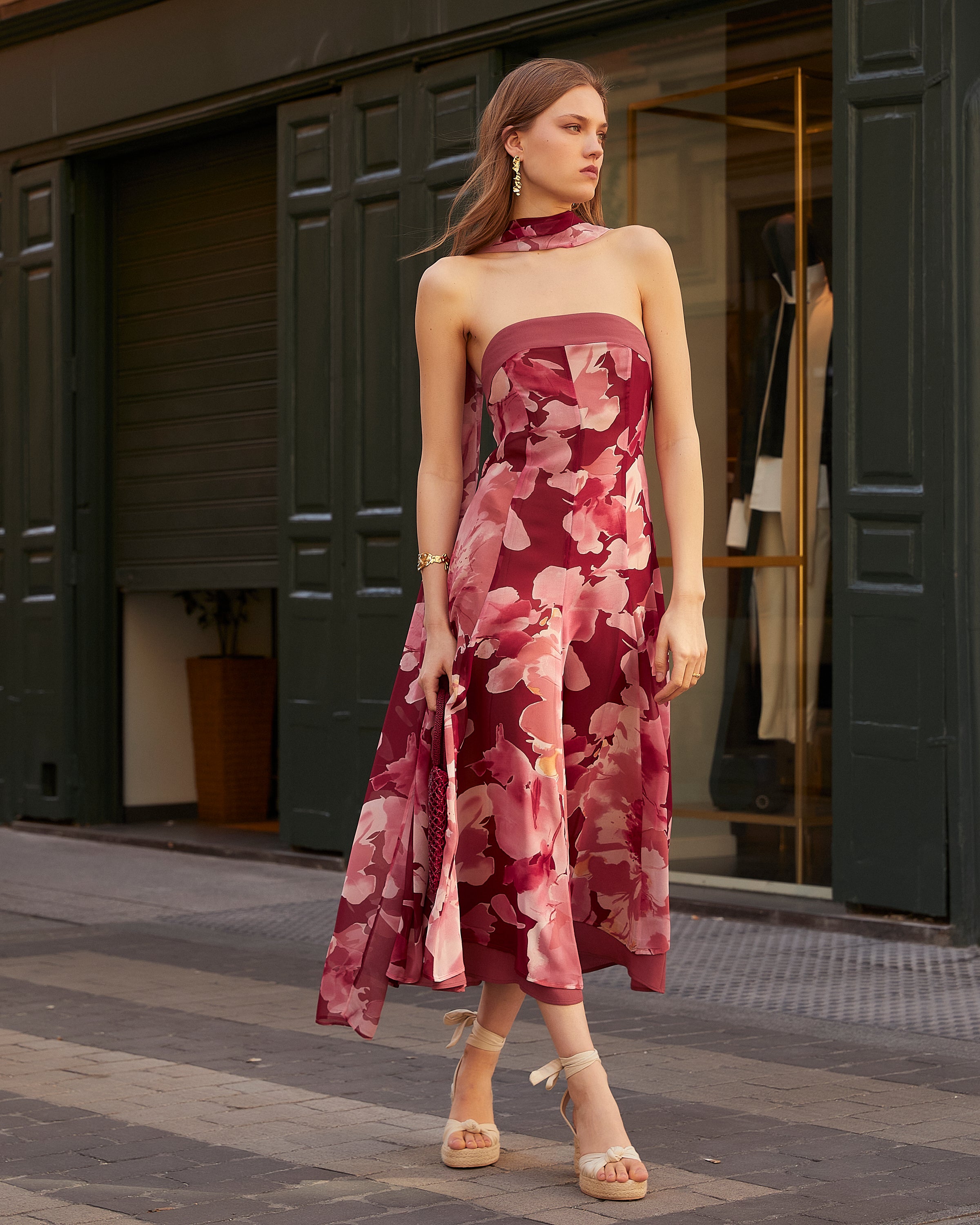 MIM Vestido VESTIDO MORELIA BURDEOS