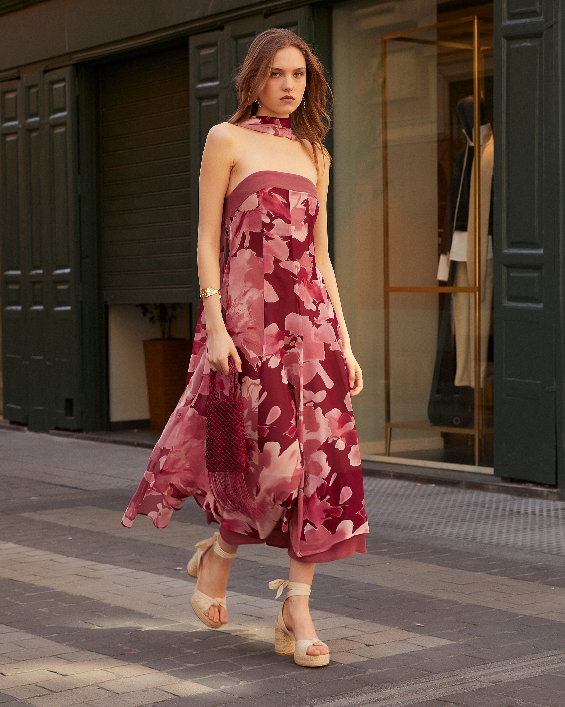 MIM Vestido VESTIDO MORELIA BURDEOS