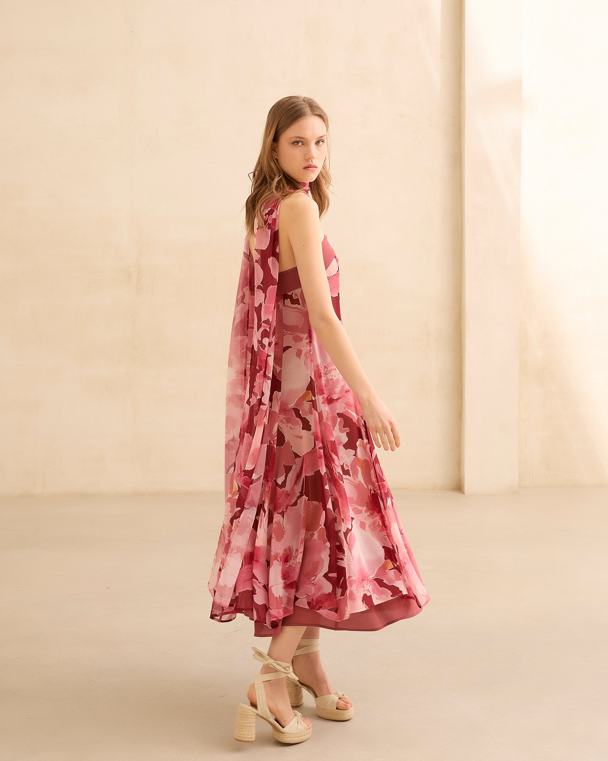 MIM Vestido VESTIDO MORELIA BURDEOS