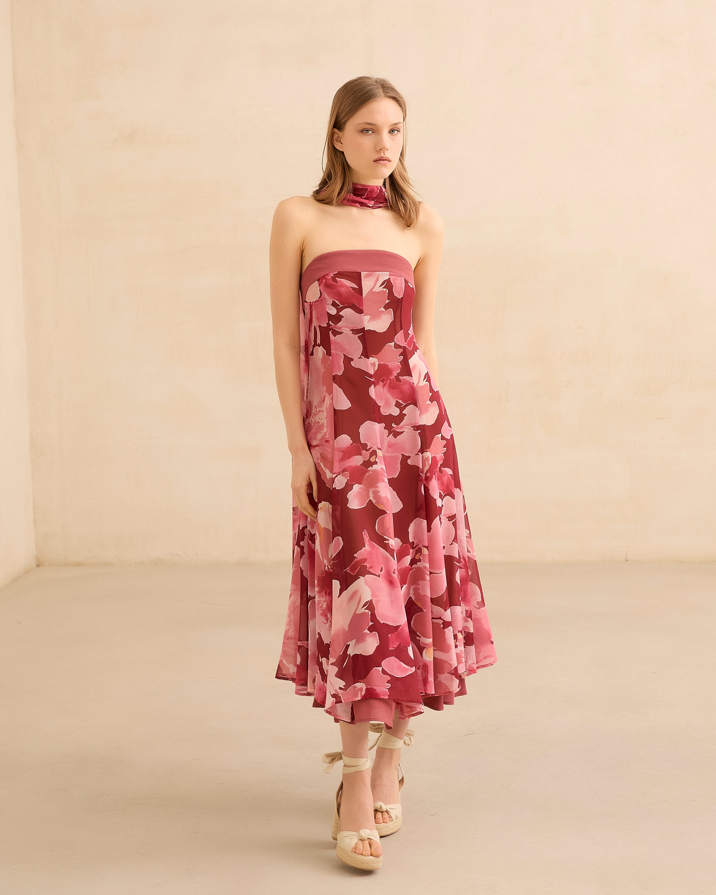 MIM Vestido VESTIDO MORELIA BURDEOS