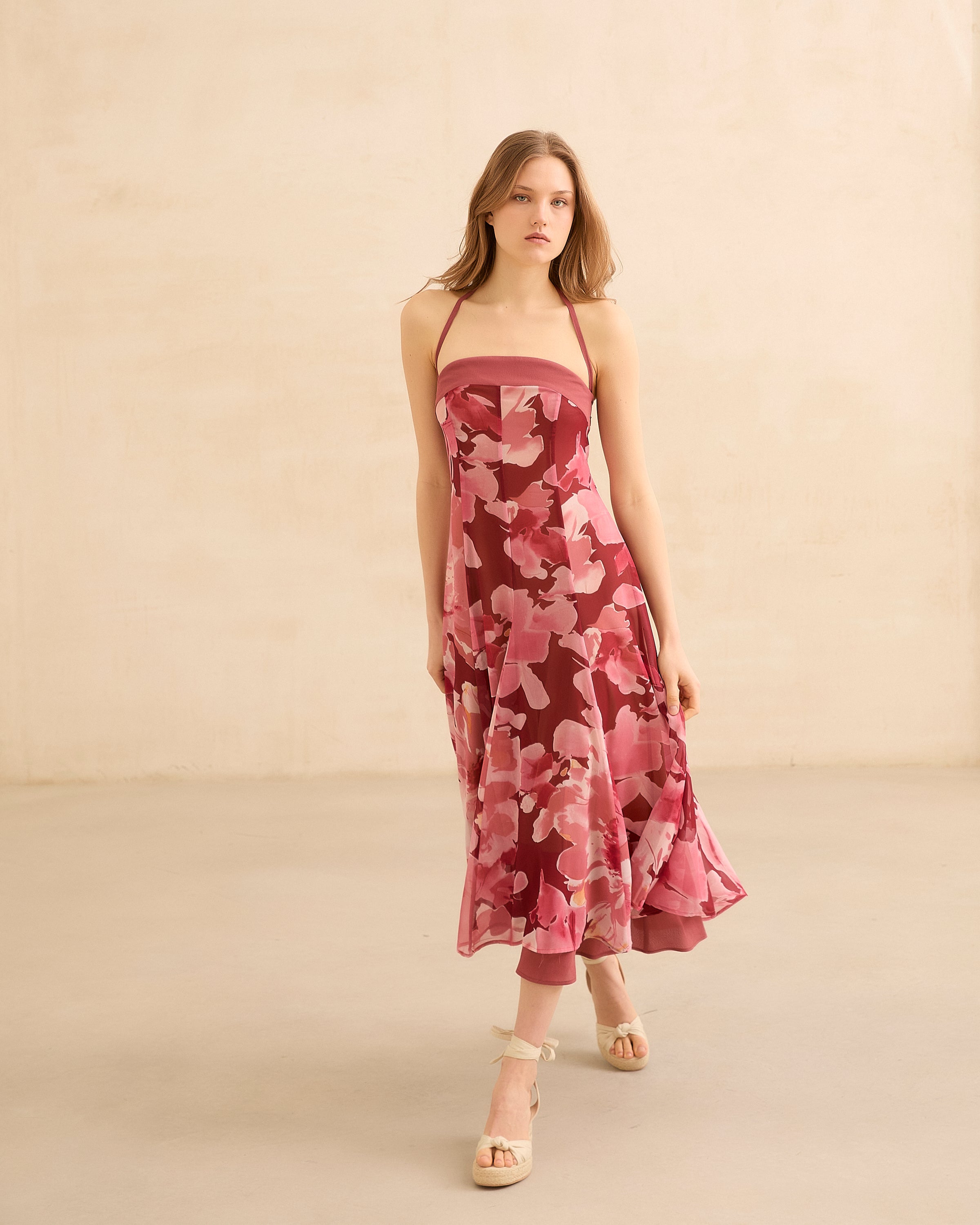 MIM Vestido VESTIDO MORELIA BURDEOS