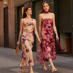 MIM Vestido VESTIDO MORELIA BURDEOS