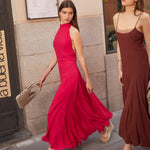 MIM Vestido VESTIDO OBI ROJO