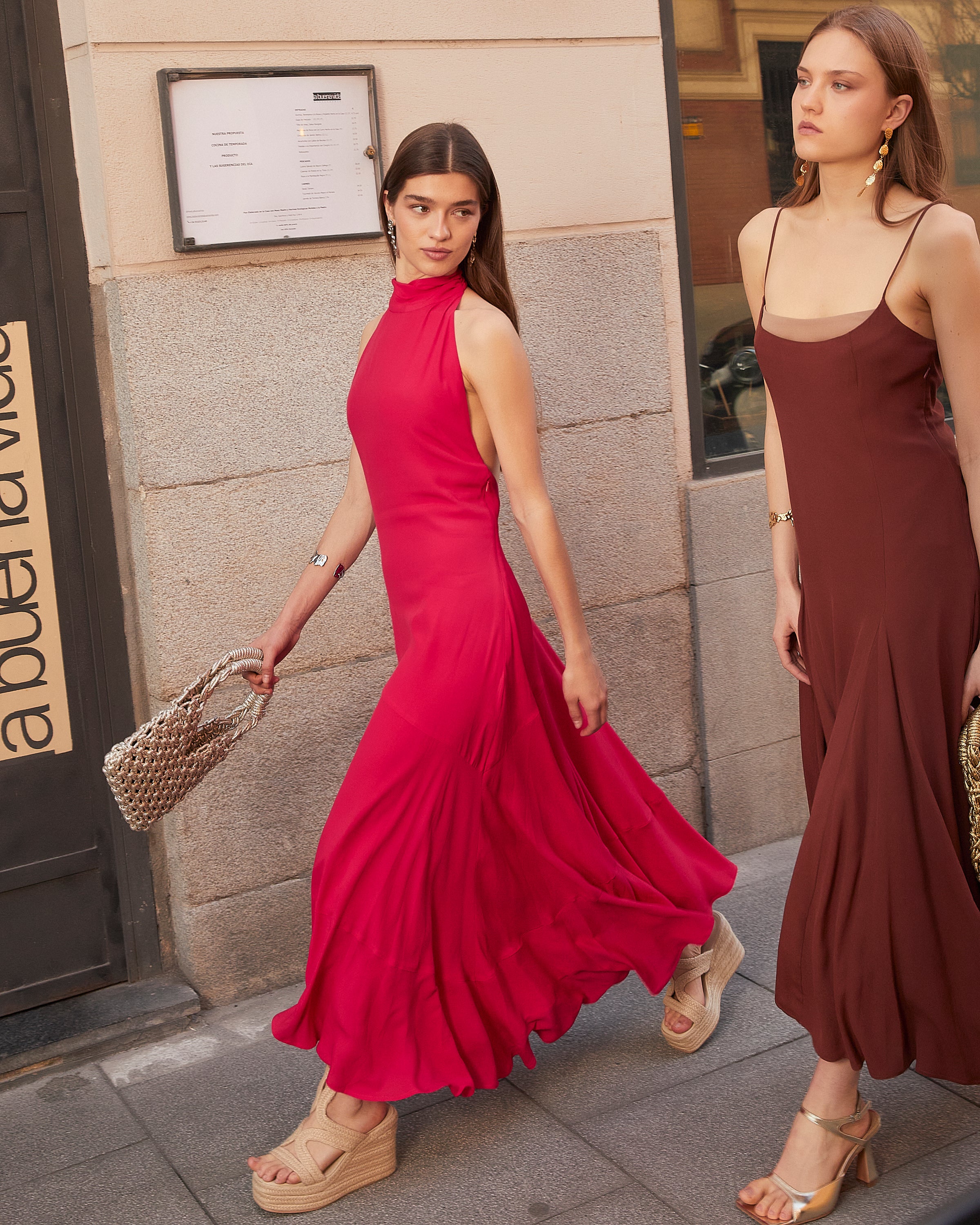 MIM Vestido VESTIDO OBI ROJO