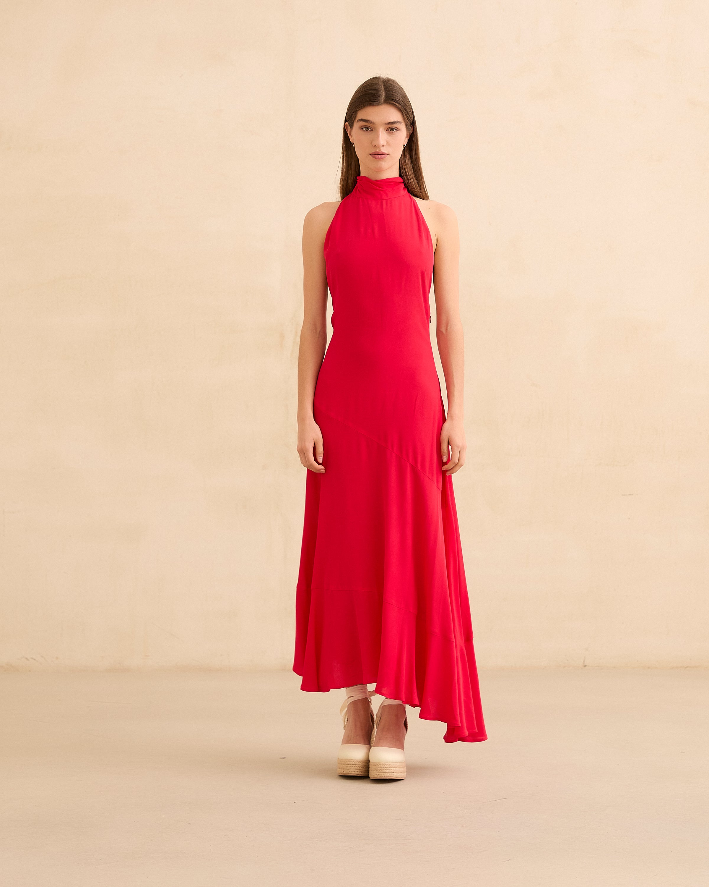 MIM Vestido VESTIDO OBI ROJO