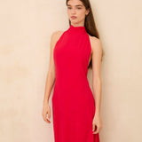 MIM Vestido VESTIDO OBI ROJO