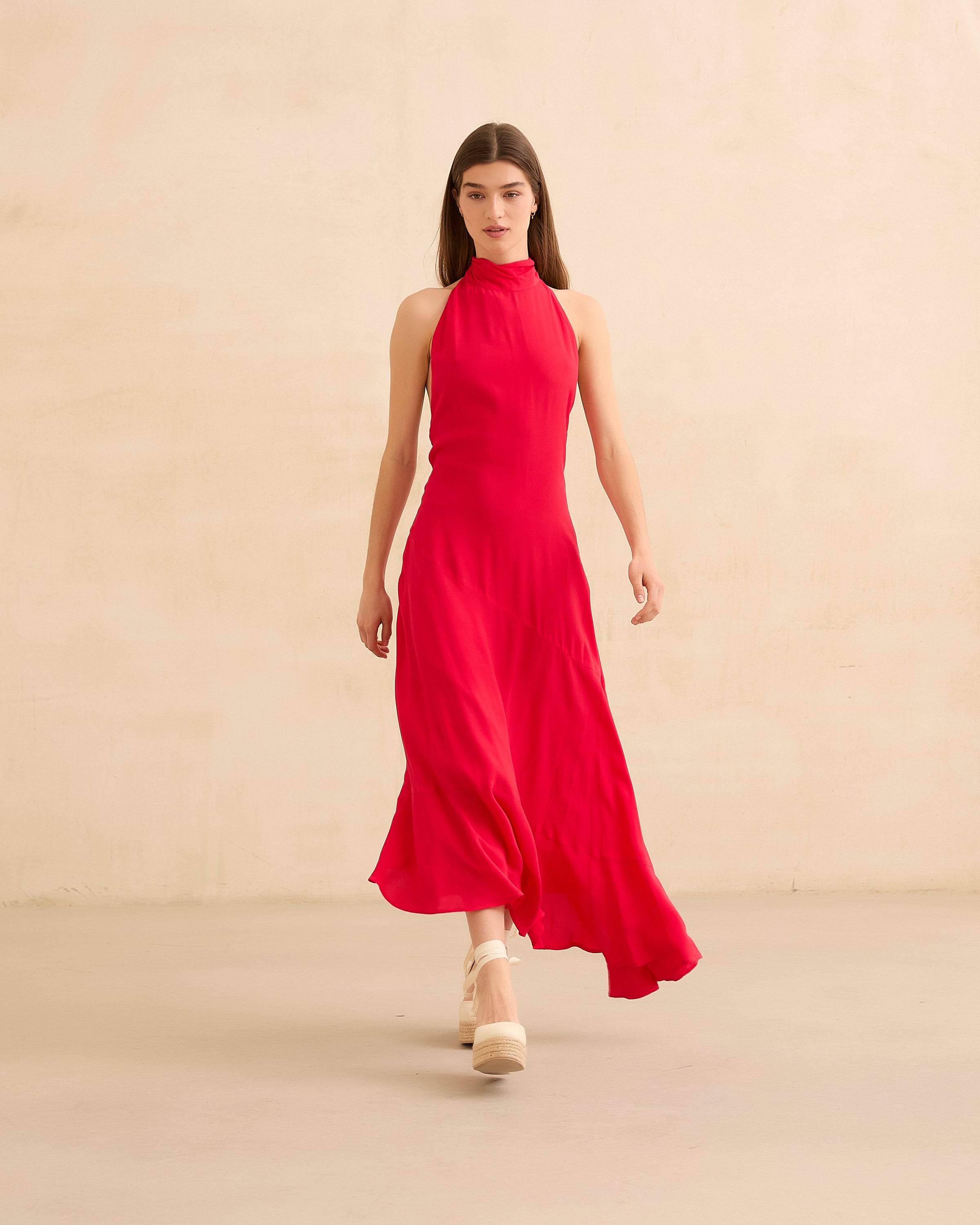 MIM Vestido VESTIDO OBI ROJO