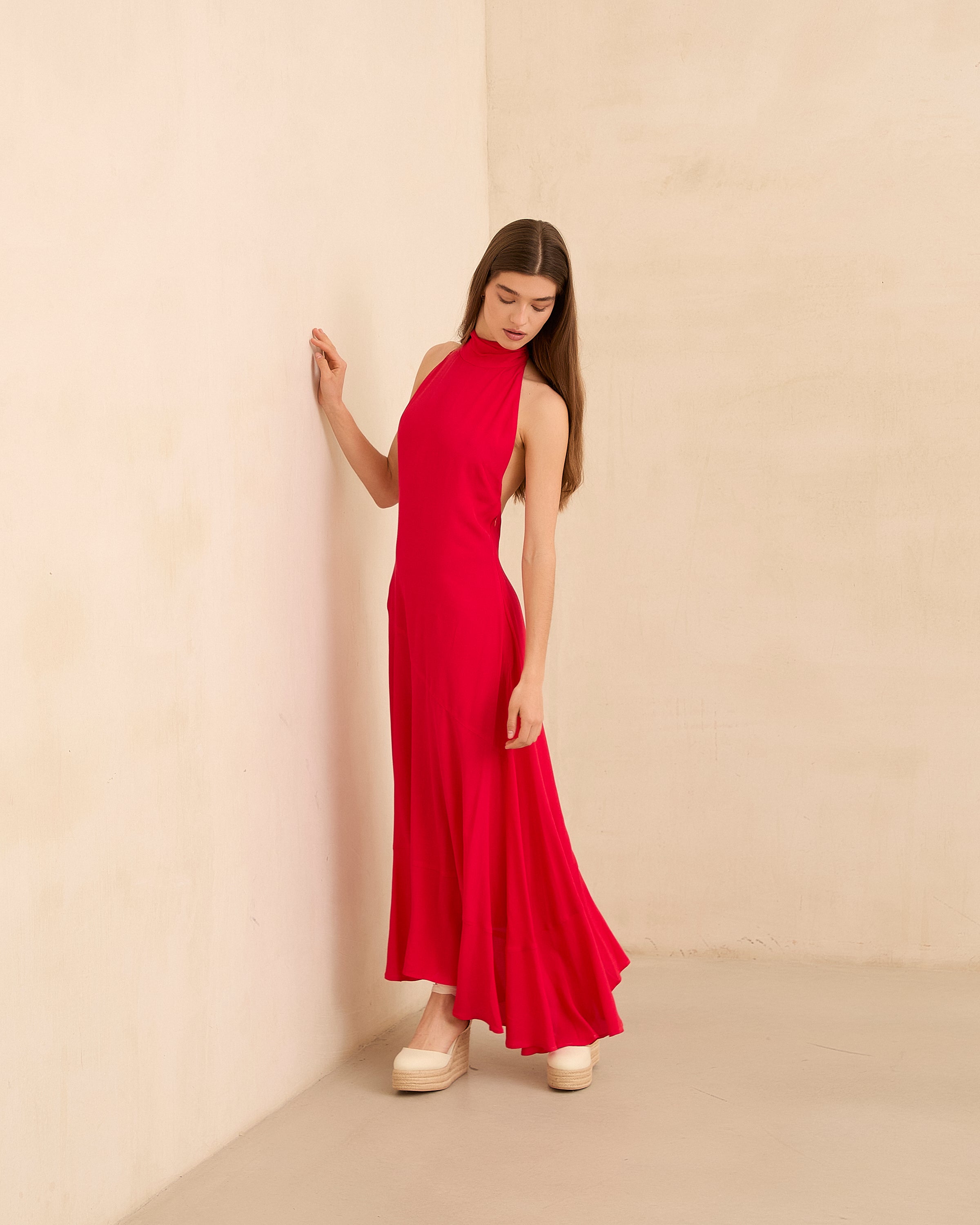 MIM Vestido VESTIDO OBI ROJO