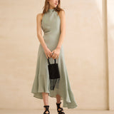 MIM Vestido VESTIDO OBI TURQUESA