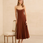 MIM Vestido VESTIDO SAPHINE CHOCOLATE