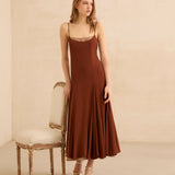 MIM Vestido VESTIDO SAPHINE CHOCOLATE