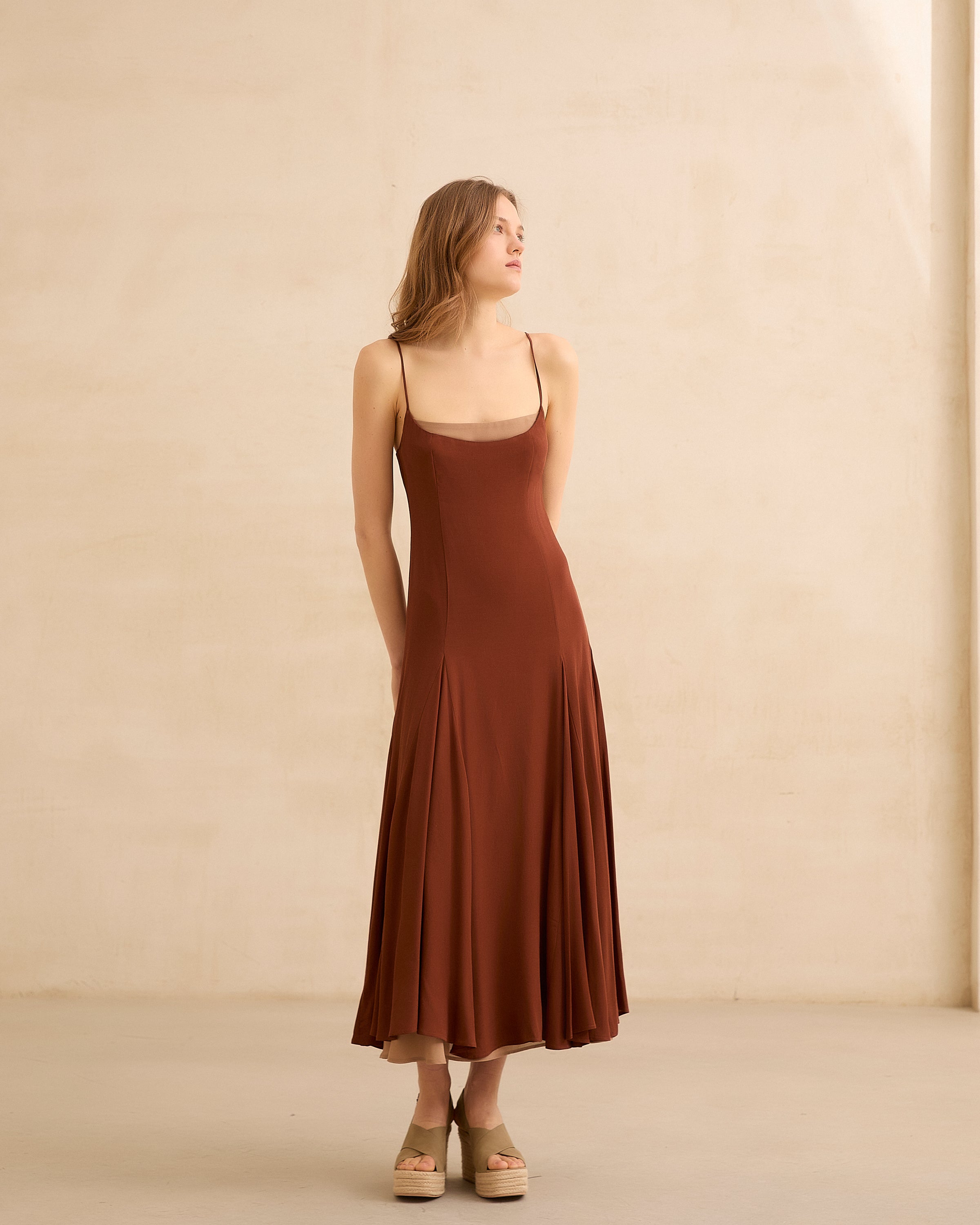 MIM Vestido VESTIDO SAPHINE CHOCOLATE