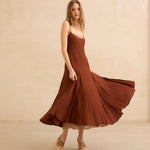 MIM Vestido VESTIDO SAPHINE CHOCOLATE