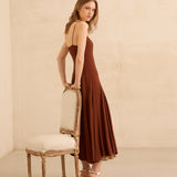 MIM Vestido VESTIDO SAPHINE CHOCOLATE