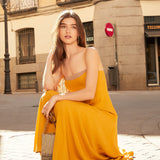 MIM Vestido VESTIDO SAPHINE MOSTAZA